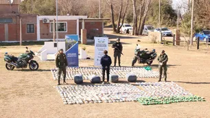 Córdoba: Gendarmería secuestró 421 kilos de coca en encomiendas