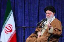 Reapareció el líder supremo Alí Jamenei y dijo que Irán le dio una "fuerte cachetada" a Estados Unidos