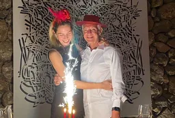 Eduardo Costantini y el cumpleaños millenial de su esposa Elina, en cuarentena