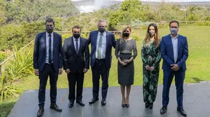 Junto a Fabiola Yañez, Alberto Fernández lanzó en Misiones la segunda edición del programa Previaje