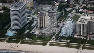 Fotogalería | Dramáticas escenas del derrumbe en Miami