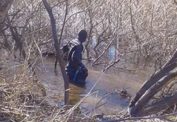 Comenzó la intensa búsqueda de Santiago Maldonado sobre el Río Chubut