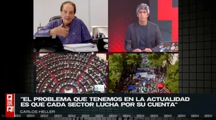 "La Reforma laboral forma parte de un cambio de modelo de país", advirtió Carlos Heller en "QR!" durante el debate en Diputados