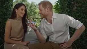 El príncipe Harry y Meghan Markle, juntos, sonrientes y lejos de los rumores de crisis matrimonial