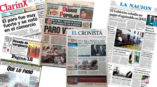A 20 años de la crisis de 2001: qué decían las tapas de los diarios del 14 de diciembre
