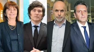 Tres tercios o polarización: los posibles escenarios entre Massa, Bullrich, Larreta y Milei luego de las PASO
