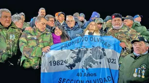 Una emotiva vigilia con ex combatientes que superó la grieta en Río Grande