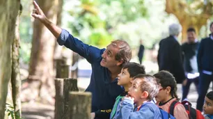 Garro anunció la reapertura del bioparque para escuelas con un nuevo programa educativo