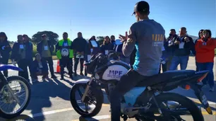 La Agencia Nacional de Seguridad Vial oficializó la primera matrícula nacional para instructores de manejo de motos