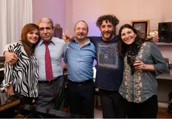 Fito Paez apoyó la fórmula Aníbal-Sabbatella con una cena en su casa