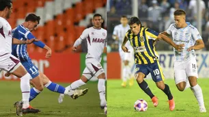 Lluvia de goles en el final de la fecha: Godoy Cruz y Lanús empataron 4-4 y Atlético Tucumán y Central 2-2