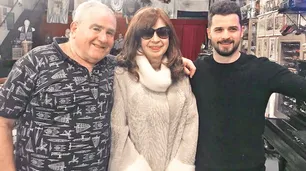 Camilo Vaca Narvaja se volvió a ver con Cristina antes de que viaje a La Habana