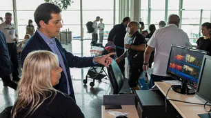 Cómo funcionan las cámaras térmicas en Ezeiza que detectan posibles casos del virus