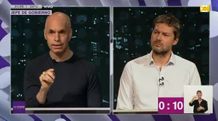 En un debate meticuloso, las críticas a Horacio Rodríguez Larreta fueron el epicentro