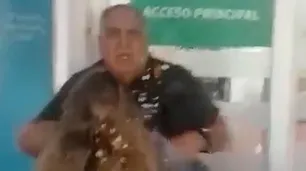Video: atacaron a huevazos al Pata Medina y quedó detenido