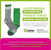 Inclusión: ¿Por qué este jueves se usan medias distintas?