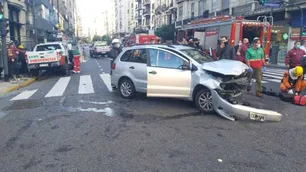 El titular del SAME, Alberto Crescenti, tuvo un accidente de tránsito y se luxó el hombro
