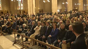 En la misa con el Presidente, la Iglesia llamó a "generar un clima de fraternidad" entre los argentinos