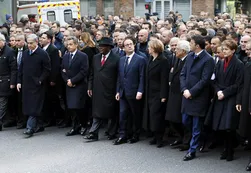 Quiénes son los grandes ausentes en la marcha de París