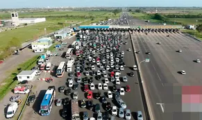 Fin de semana XXL: se registran largas demoras en las principales rutas hacia la costa atlántica y Entre Ríos