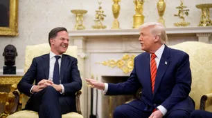 Trump amenaza con irse de la OTAN antes de reunirse con Rutte en medio de la frágil tregua con Irán