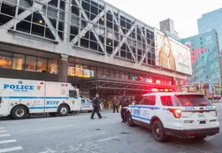 Nueva York: explosión en una terminal de micros en Manhattan