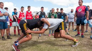 Cómo es un día de entrenamiento en la cárcel de los rugbiers