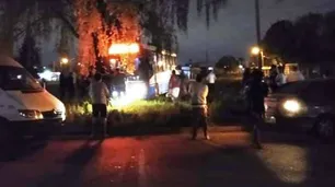 Noche de tensión por el asesinato de un colectivero: paran 40 líneas de zona Oeste