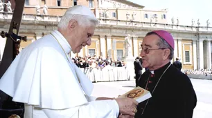 Como Benedicto XVI, Joseph Ratzinger fue elegido Papa de la iglesia católica el 19 de abril de 2005