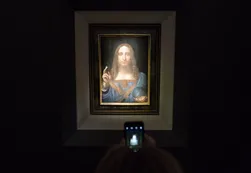 Una obra maestra de Da Vinci apareció en el yate de príncipe saudí