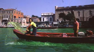 Homenaje a García Uriburu, el artista que pintó el gran canal de Venecia