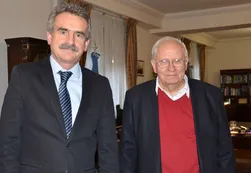 Rossi se reunió con el ideólogo del kirchnerismo