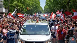 Así fue la multitudinaria despedida a Alejandro Sabella