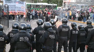 Murió un manifestante de izquierda que había sido hospitalizado tras una protesta en el Obelisco
