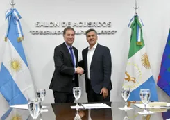 Zdero recibió a Santilli y alineó a Chaco con la reforma laboral y obras estratégicas