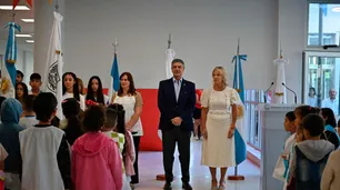 Jorge Macri inauguró el ciclo lectivo 2026 en una escuela en Barracas