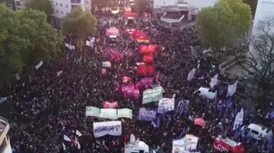 Encuentro nacional de Mujeres: marcha masiva en La Plata