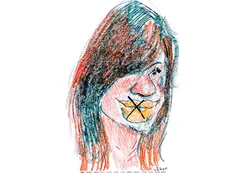 Cristina vuelve a arremeter contra Clarín y Sábat por una caricatura