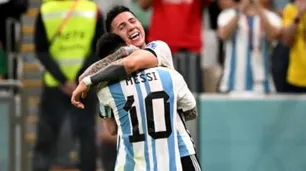 Los números del partido entre Argentina y México