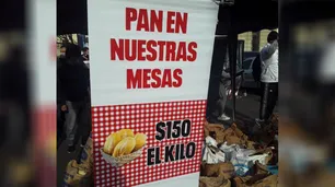 Panazo Nacional: dónde y por qué venden el kilo de pan a $150