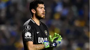 Agustín Rossi ya está en Abu Dhabi, última escala previo a su arribo al Flamengo