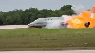 Tragedia aérea en República Dominicana: dos tripulantes fallecieron tras la caída de un jet ejecutivo