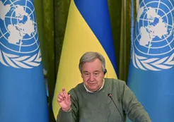 Ataque a Kiev con mensaje a la ONU