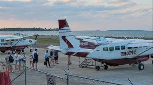 Pánico en Belice: un hombre secuestró un avión, apuñaló a tres personas y murió de un disparo