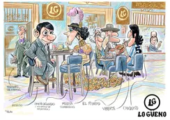 Viberti, un cordobés en la mesa de los ilustres malagueños