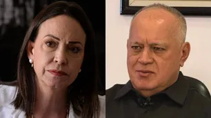 Un canal venezolano transmitió declaraciones de María Corina Machado y Diosdado Cabello no la dejó pasar