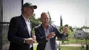 Siciliano se reunió con Fassi para sellar la solidaridad con Talleres ante el enfrentamiento con “Chiqui” Tapia y la AFA