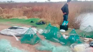 Córdoba: descubren a chinos que pescaban con descargas eléctricas