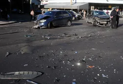 Mañana de choques en la ciudad de Buenos Aires