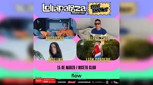 Lollapalooza Argentina confirma nuevos sideshows en Buenos Aires, Córdoba y Rosario